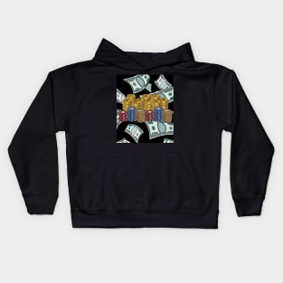 Poker Poker Player Winner Zocker Kids Hoodie